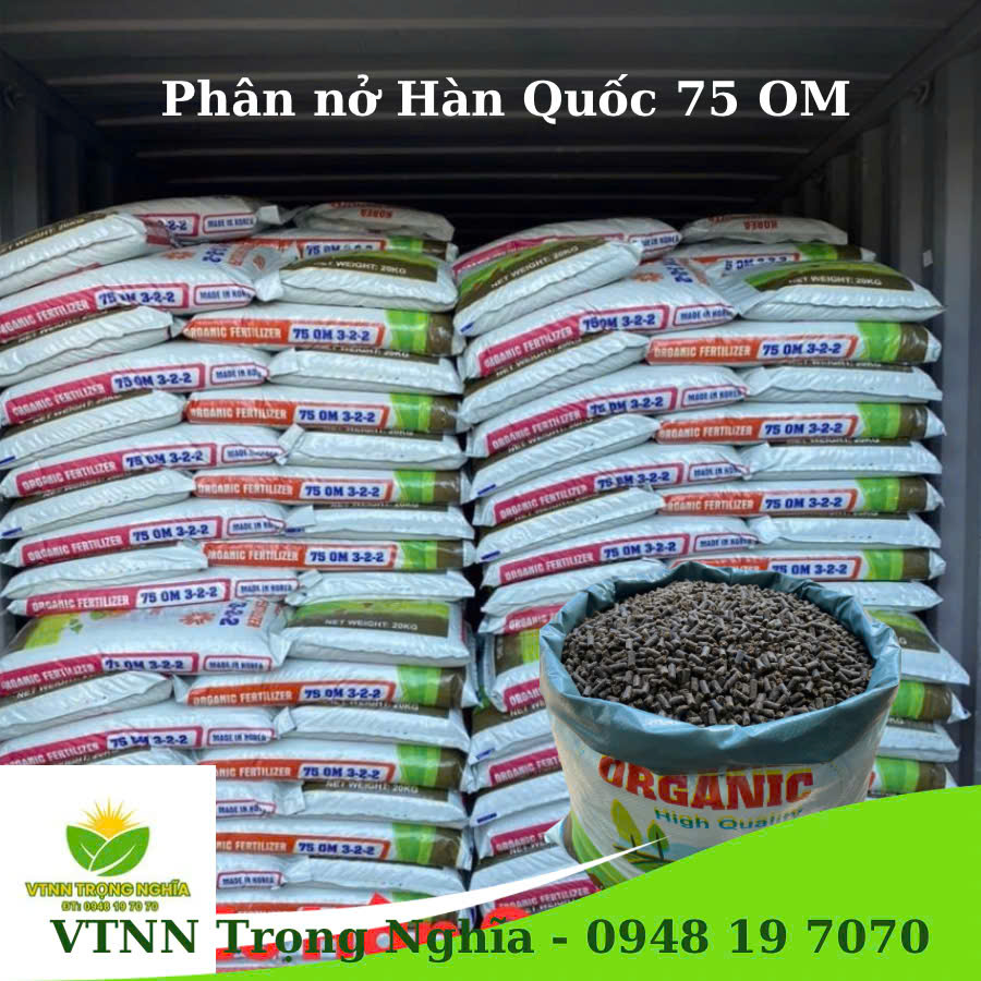 PHÂN NỞ HÀN QUỐC | PHÂN HỮU CƠ NHẬP KHẨU 