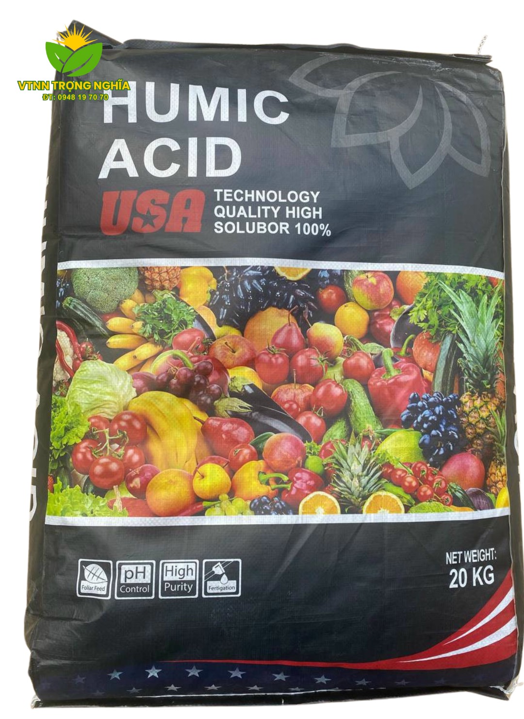 Humic Acid USA | Phân bón Humic Mỹ chính hãng